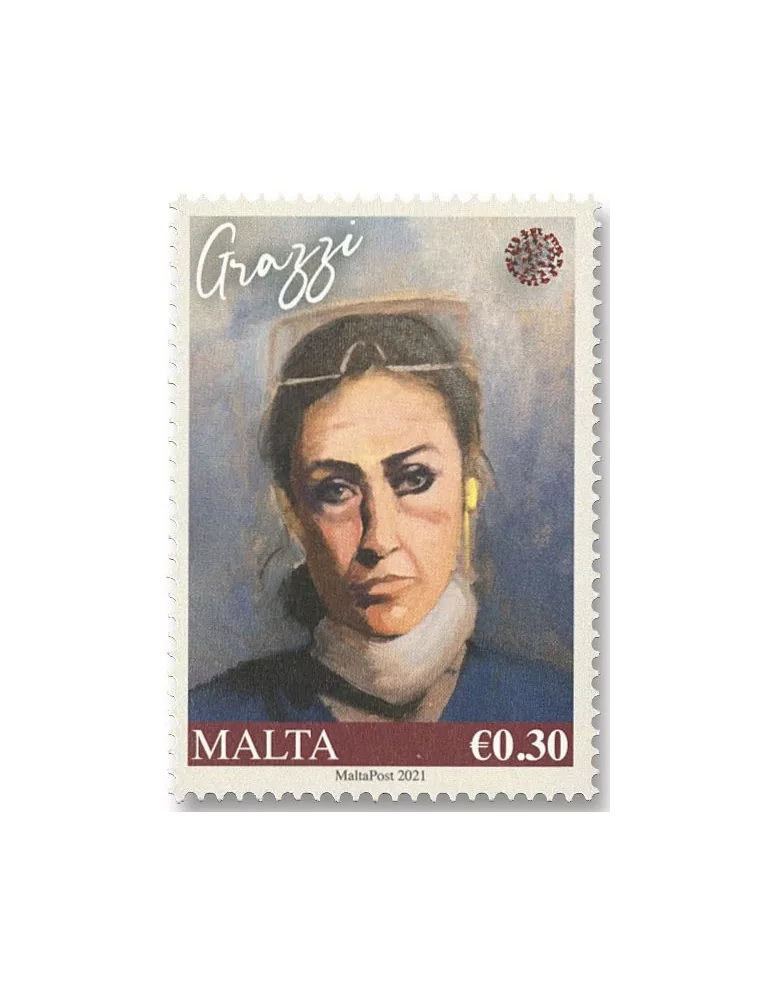 n° 2049/2051 - Timbre MALTE Poste