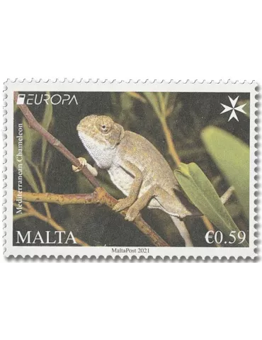 n° 2049/2051 - Timbre MALTE Poste 2