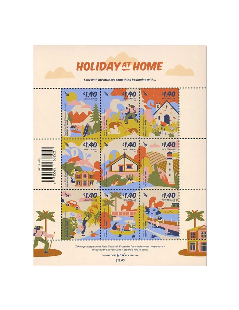 n° 3623/3631 - Timbre NOUVELLE-ZELANDE Poste