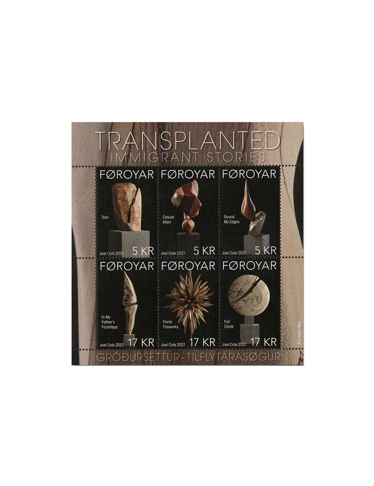 n° 1000/1005 - Timbre ILE FEROE Poste