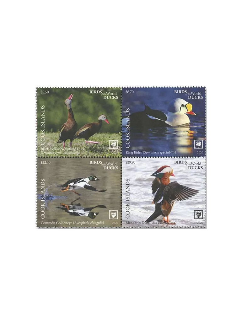 n° 1819/1822 - Timbre COOK (Oc) Poste