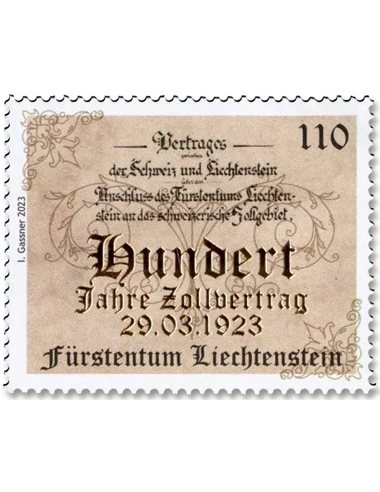 n° 2018/2019 - Timbre LIECHTENSTEIN Poste