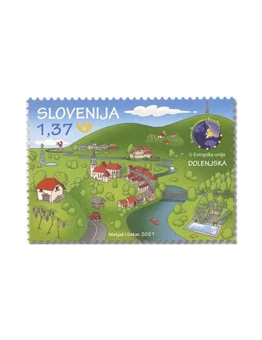 n° 1234 - Timbre SLOVENIE Poste