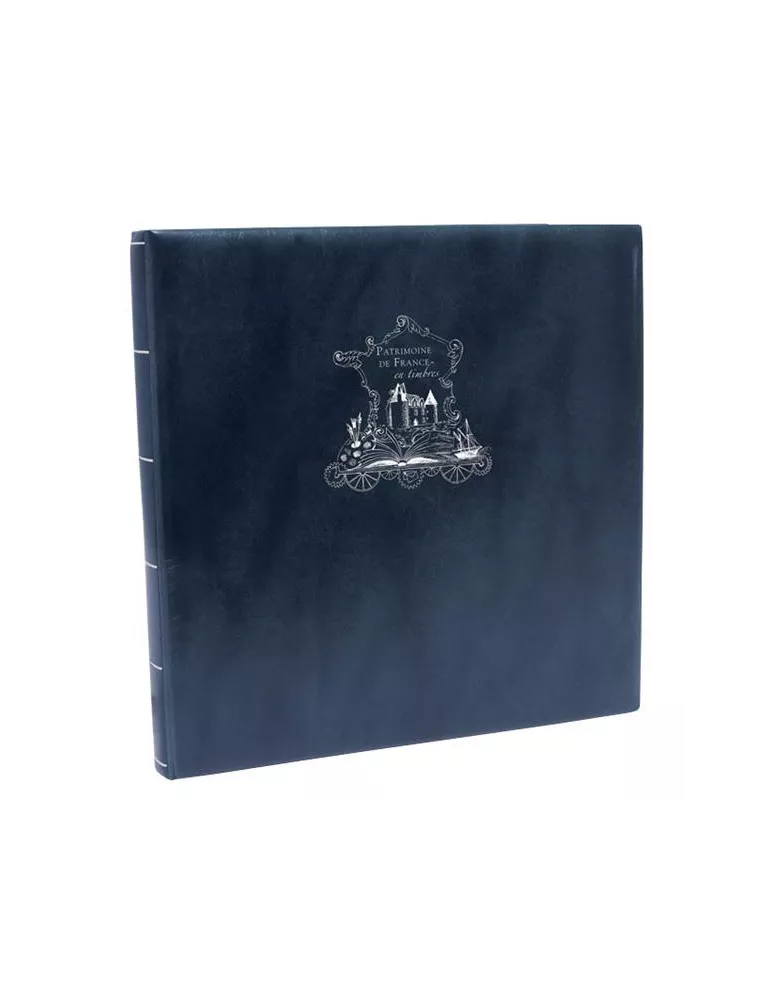 Album SUPRA PATRIMOINE DE FRANCE EN TIMBRES : étui + reliure
