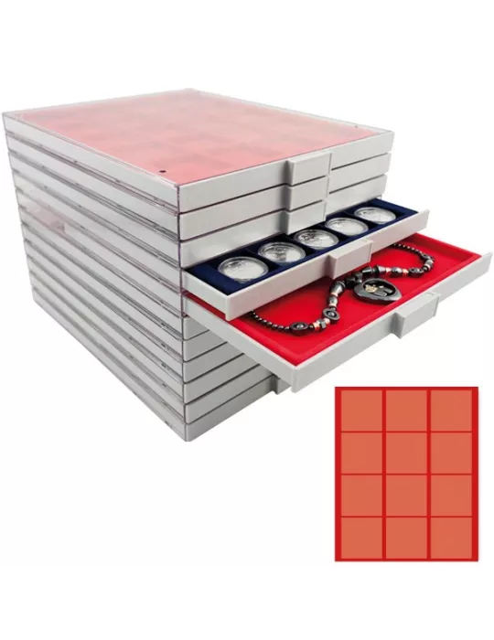 MEDAILLIER : 12 CASES