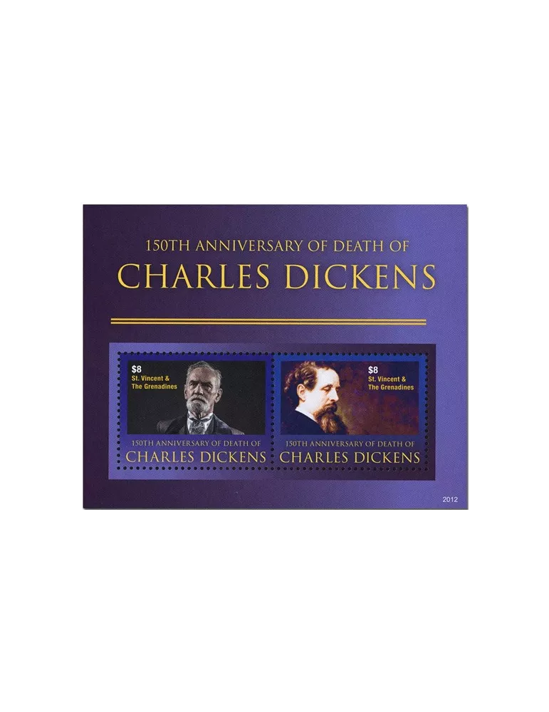 n° 821 - Timbre SAINT-VINCENT Blocs et feuillets