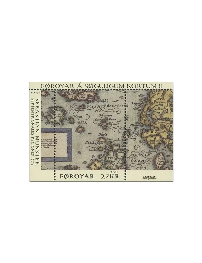 n° F1007 - Timbre ILE FEROE Poste