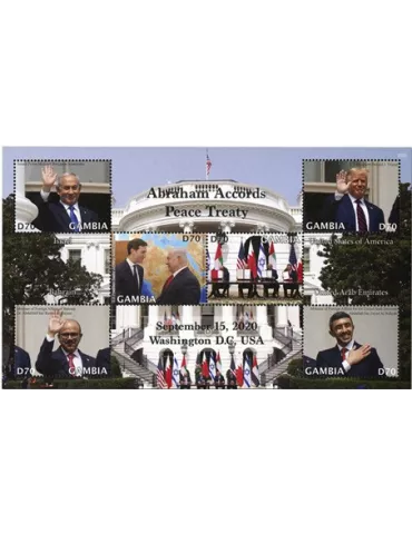 n° 6120/6125 - Timbre GAMBIE Poste