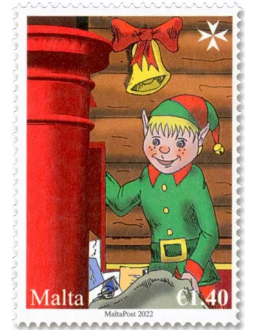 n° 2111/2112 - Timbre MALTE Poste 2