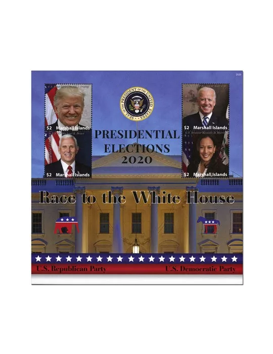 n° 4076/4079 - Timbre MARSHALL Poste