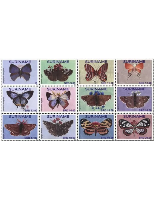 n° 3015/3026 - Timbre SURINAM Poste