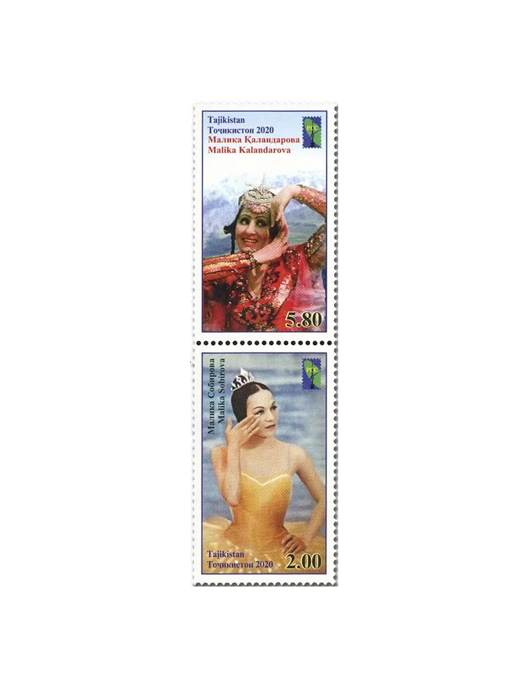 n° 687/688 - Timbre TADJIKISTAN Poste