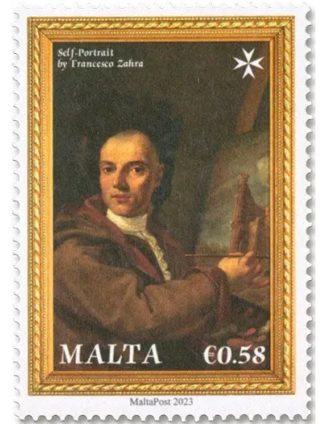 n° 2128/2130 - Timbre MALTE Poste 2
