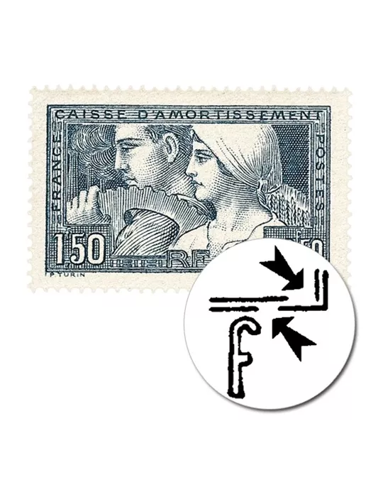 n° 252b - Timbre France Poste