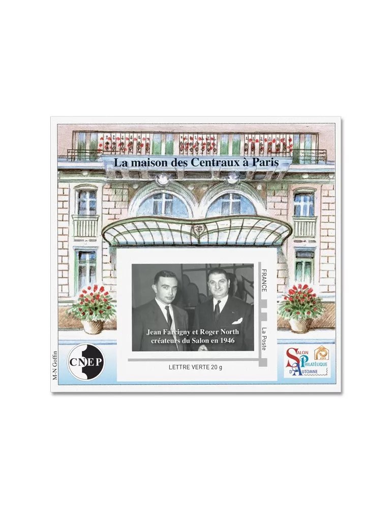 n° 88a - Timbre France CNEP (Non dentelé)