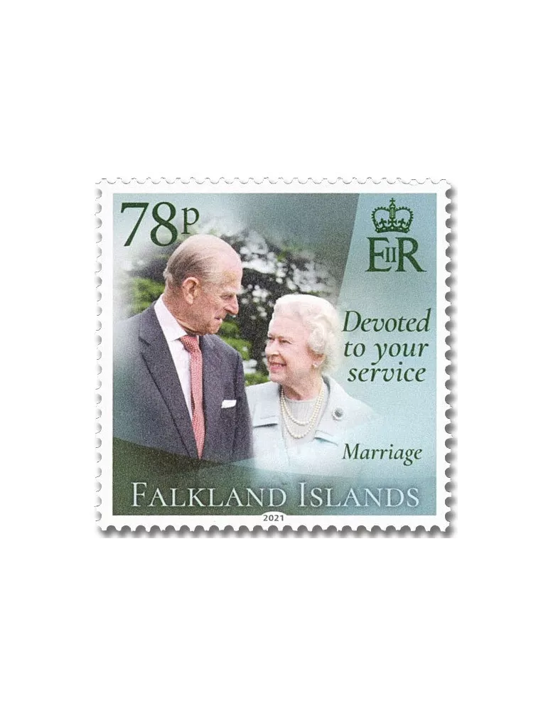 n° 1356/1361 - Timbre FALKLAND Poste