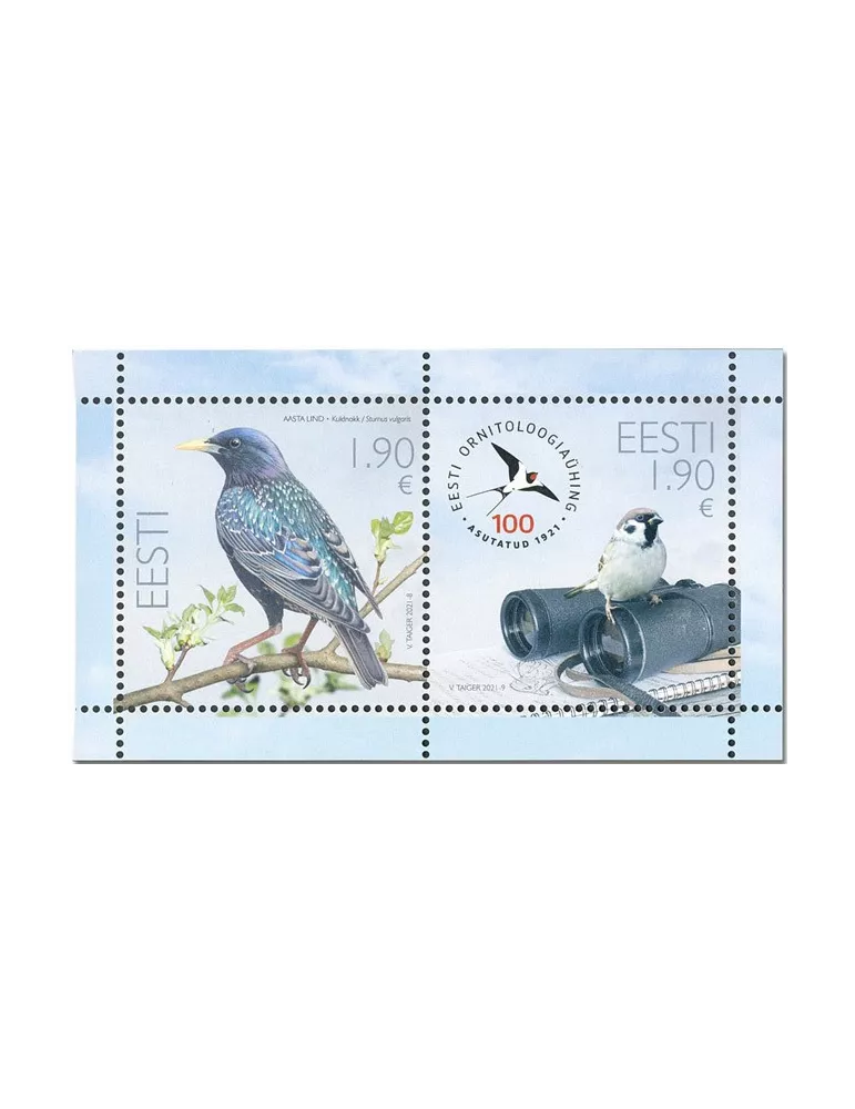 n° 54 - Timbre ESTONIE Blocs et feuillets