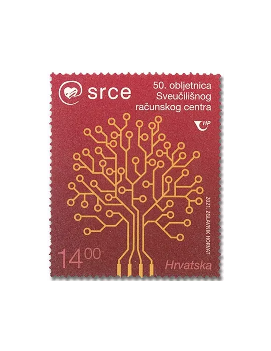 n° 1400 - Timbre CROATIE Poste