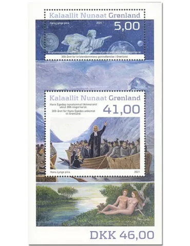 n° F849 - Timbre GROENLAND Poste