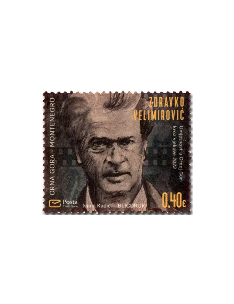 n° 492/493 - Timbre MONTENEGRO Poste