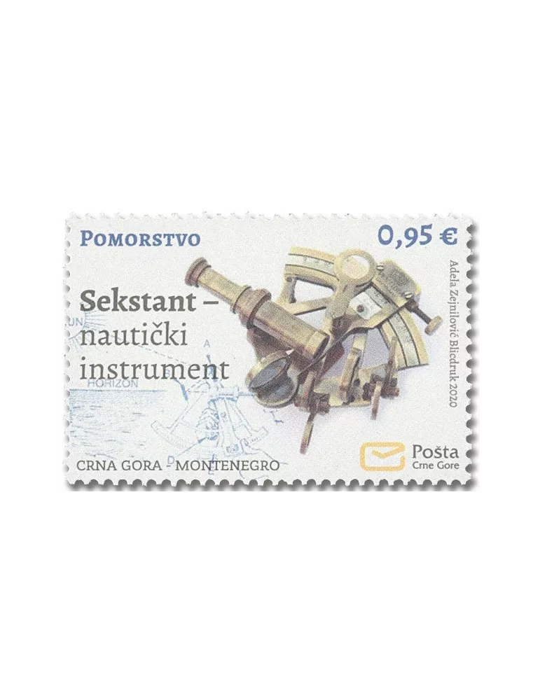 n° 454 - Timbre MONTENEGRO Poste