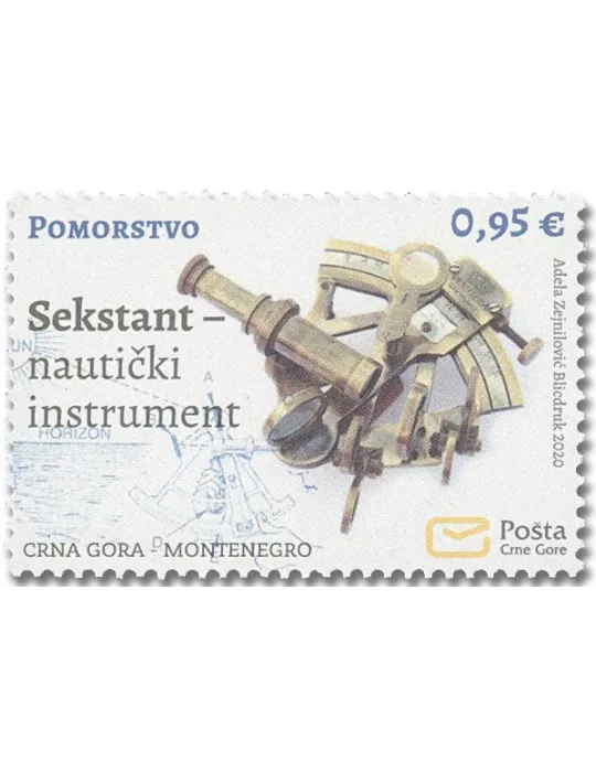 n° 454 - Timbre MONTENEGRO Poste