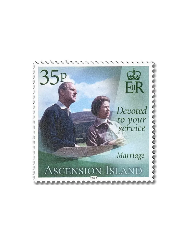 n° 1237/1242 - Timbre ASCENSION Poste