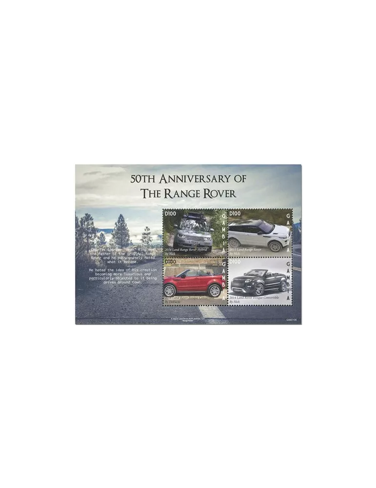 n° 6156/6159 - Timbre GAMBIE Poste