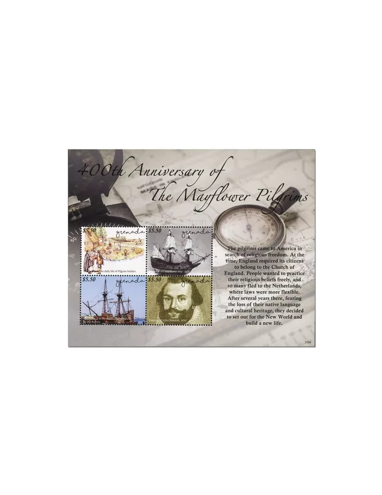 n° 6457/6460 - Timbre GRENADE Poste