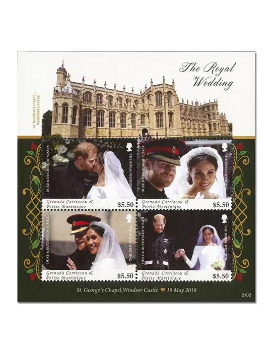 n° 4458/4461 - Timbre GRENADINES Poste