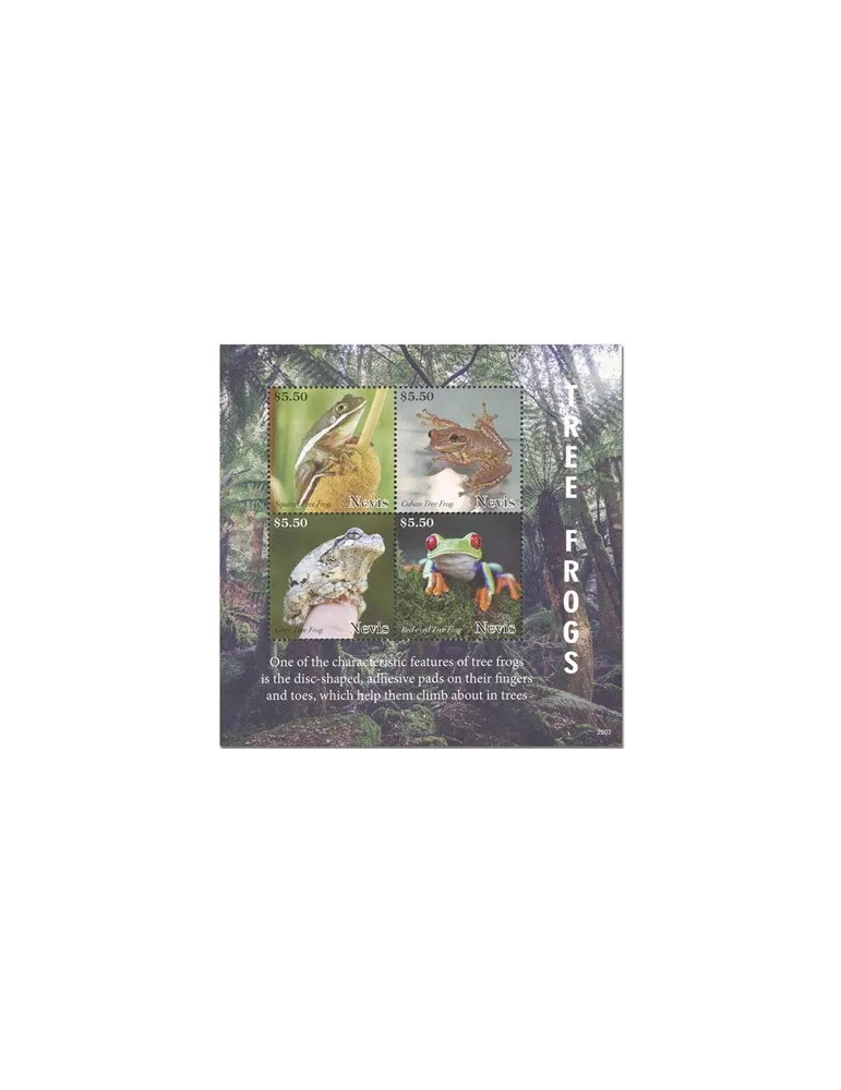 n° 2861/2864 - Timbre NEVIS Poste