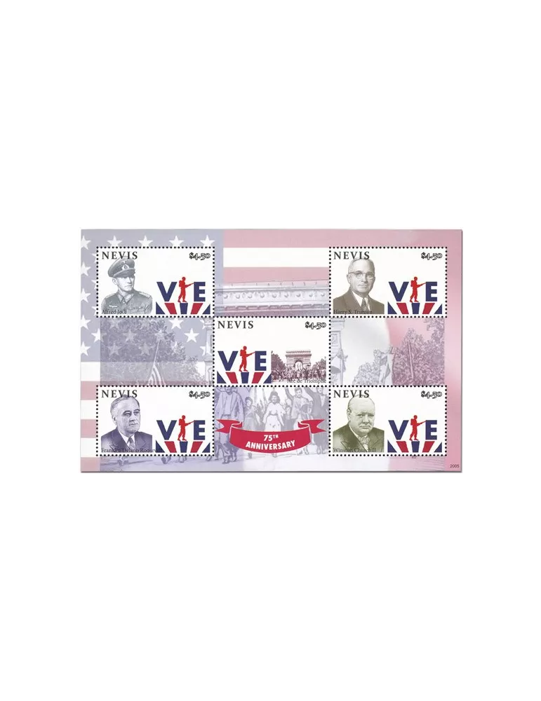 n° 2875/2879 - Timbre NEVIS Poste