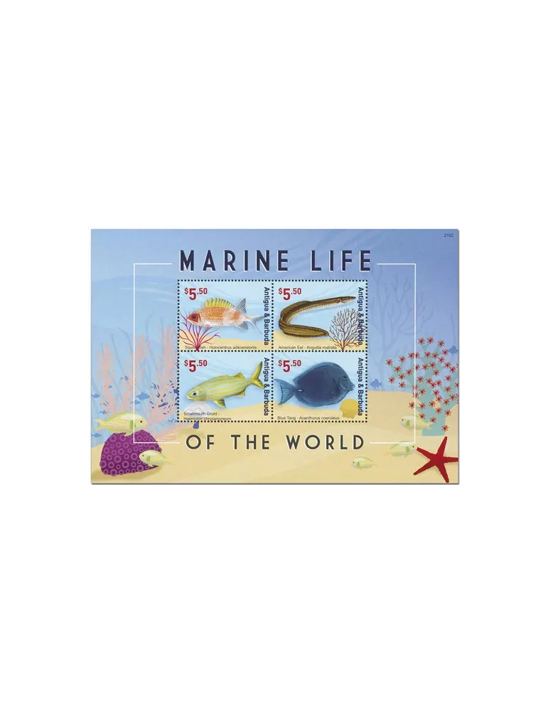 n° 5073/5076 - Timbre ANTIGUA Poste