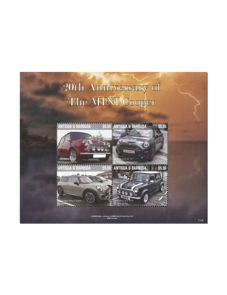 n° 5101/5104 - Timbre ANTIGUA Poste