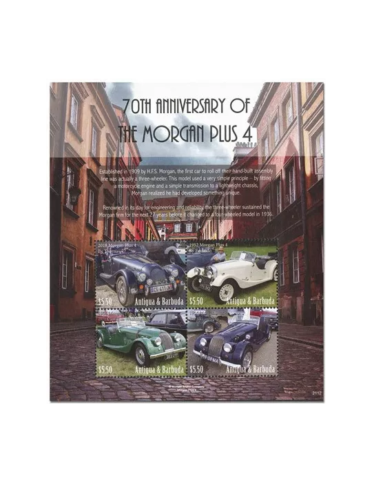 n° 5113/5116 - Timbre ANTIGUA Poste