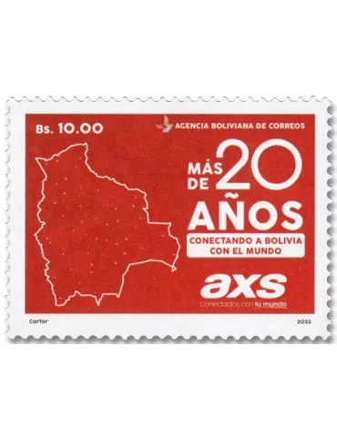 n° 1675 - Timbre BOLIVIE Poste