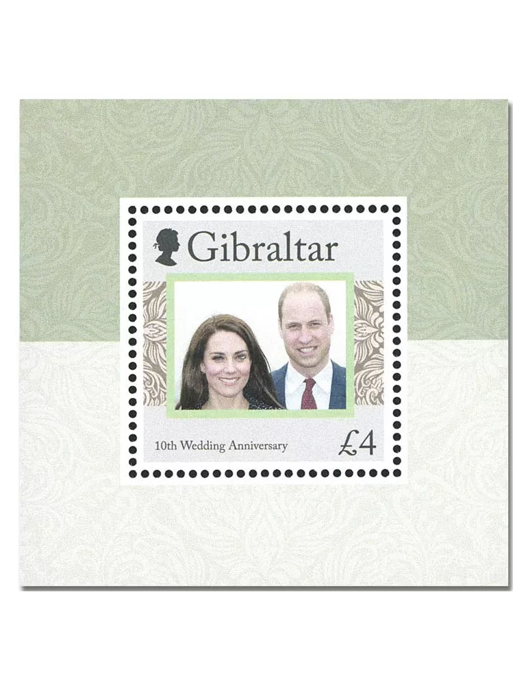 n° 2013 - Timbre GIBRALTAR Poste