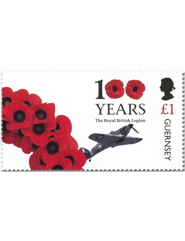 n° 1870 - Timbre GUERNESEY Poste