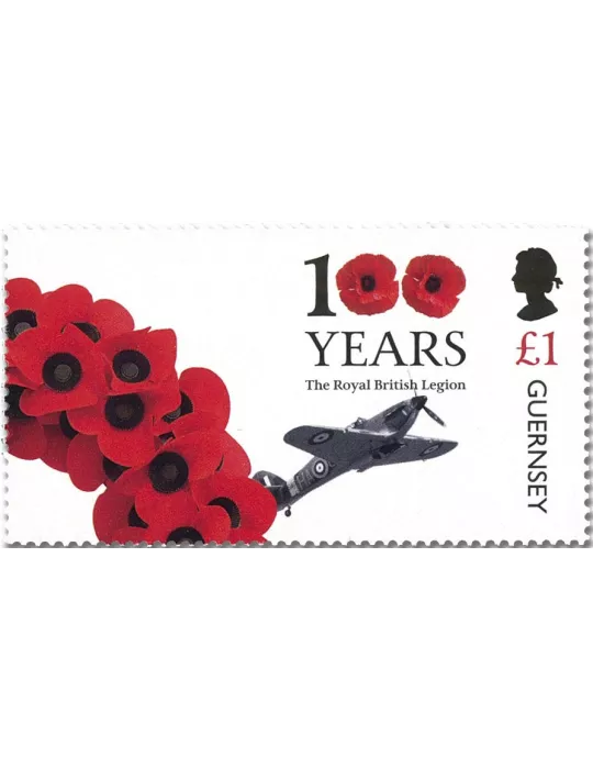 n° 1870 - Timbre GUERNESEY Poste