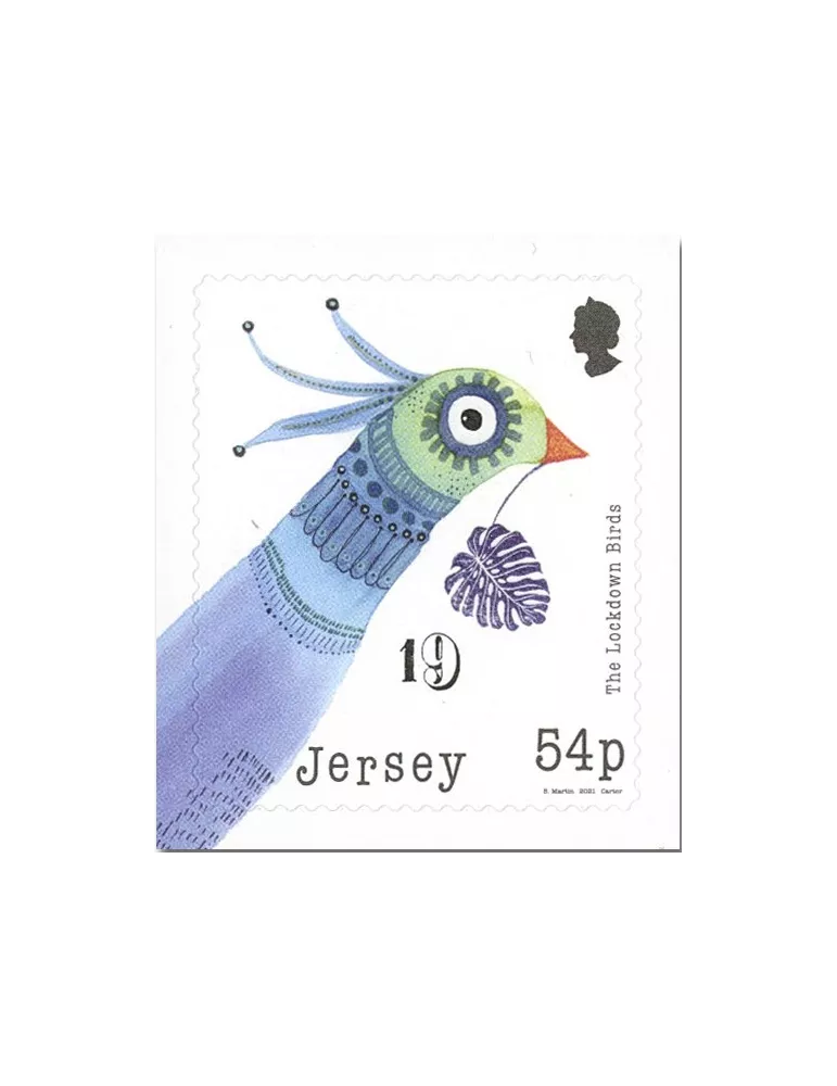 n° 2542/2549 - Timbre JERSEY Poste