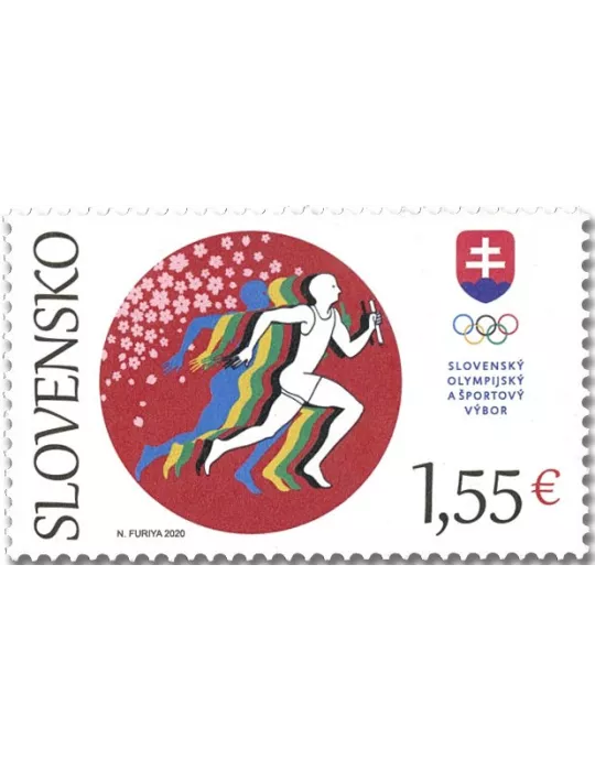 n° 822 - Timbre SLOVAQUIE Poste