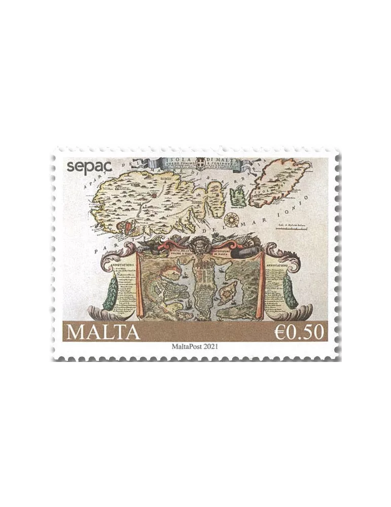 n° 2054/2057 - Timbre MALTE Poste