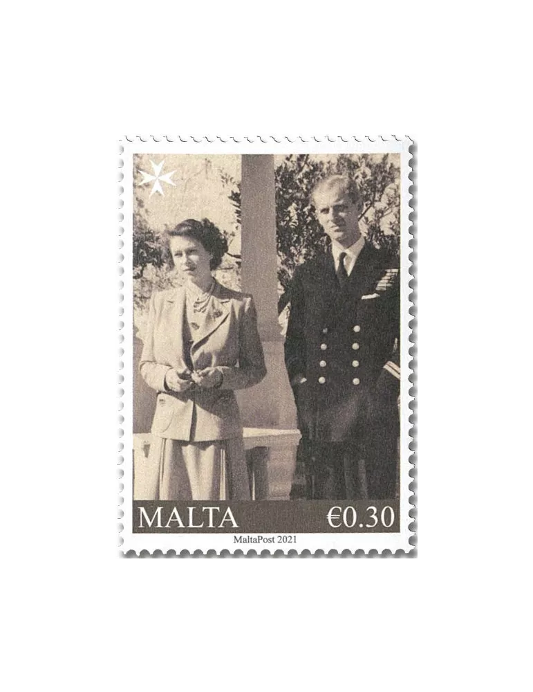 n° 2058/2060 - Timbre MALTE Poste