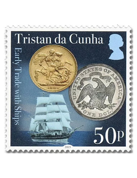 n° 1281/1284 - Timbre TRISTAN DA CUNHA Poste