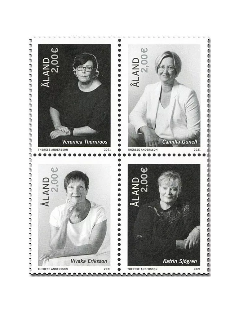 n° 504/507 - Timbre ALAND Poste