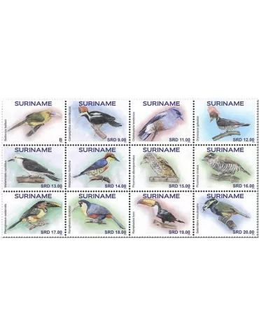 n° 3031/3042 - Timbre SURINAM Poste