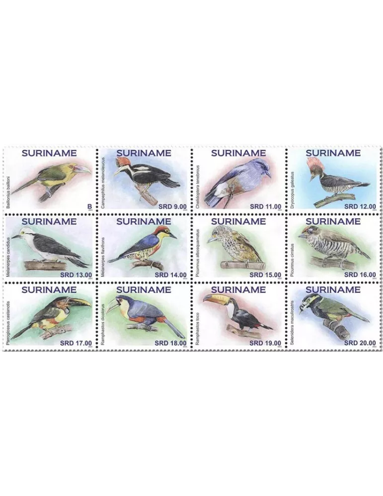 n° 3031/3042 - Timbre SURINAM Poste