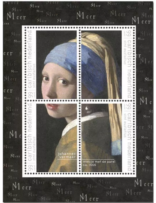 n° 171/174 - Timbre SAINT-EUSTACHE Poste