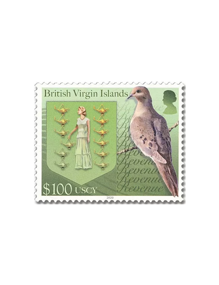 n° 21 - Timbre VIERGES Timbres fiscaux-postaux