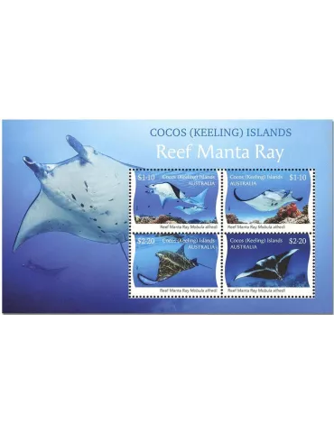 n° 28 - Timbre COCOS (ILES) Blocs et feuillets